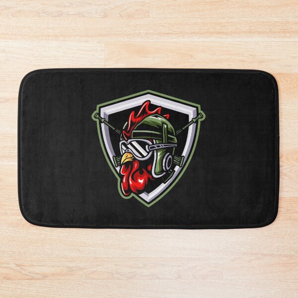 Item preview, Rooster army mascot designed and sold by teemix.
