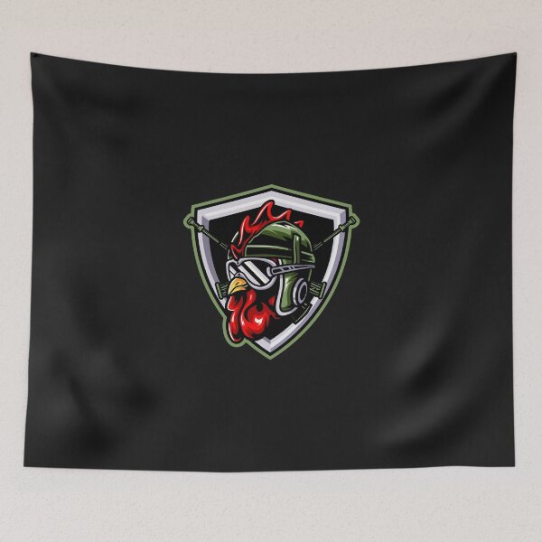 Item preview, Rooster army mascot designed and sold by teemix.
