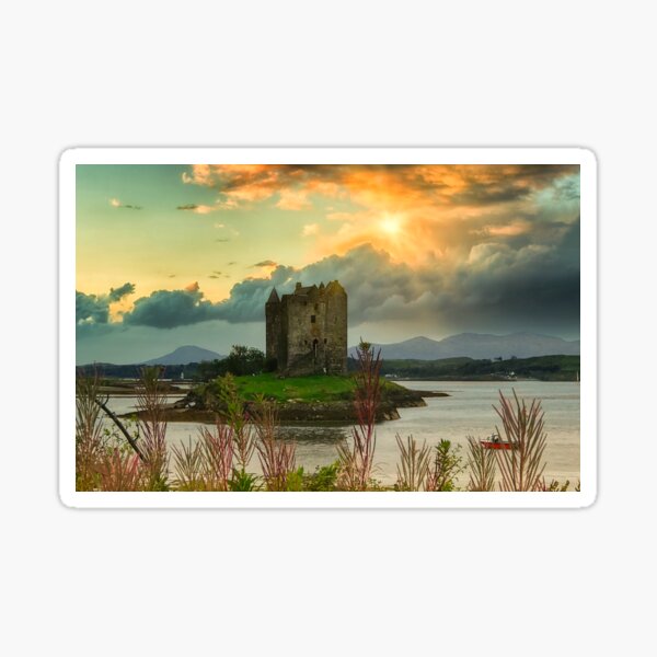 Stalker Castle - Appin Scotland Sticker