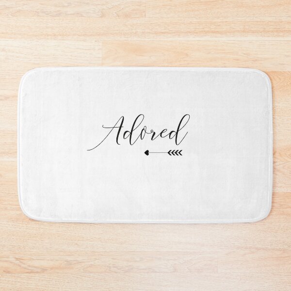 Item preview, Adored - A positive affirmation designed and sold by Marguerite Faure.