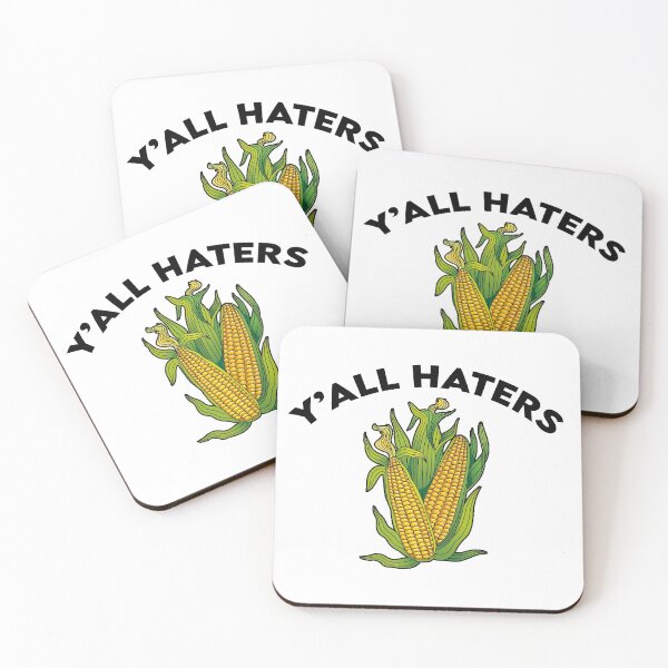 Item preview, Y'all haters corny designed and sold by Swirlstache.