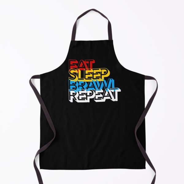 Item preview, Eat Sleep Brawl Repeat  designed and sold by Jajulile.