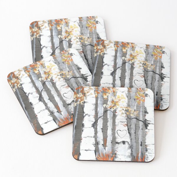 Item preview, Aspen Grove, The Birches Pattern, Birch Bark, White Birch designed and sold by DiensDesign.