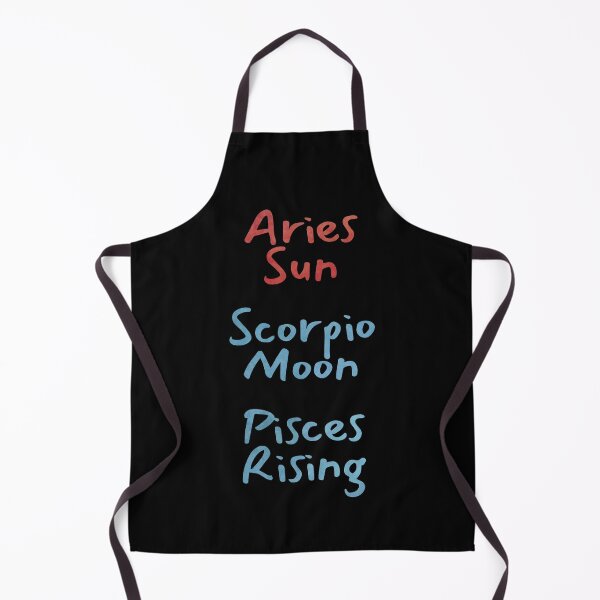 Item preview, Aries Sun Scorpio Moon Pisces Rising Text designed and sold by leomooncreates.