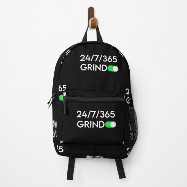 Item preview, Grind On 24/7/365 Quote Design designed and sold by AritraSur.