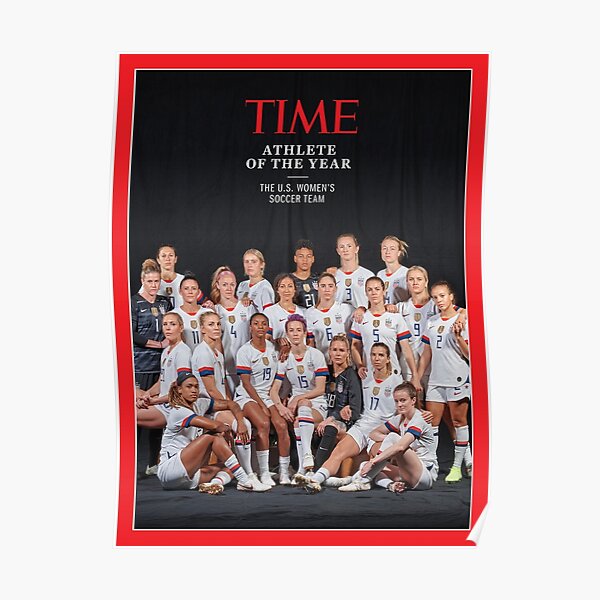 USWNT TIME Women's World Cup 2019 Poster