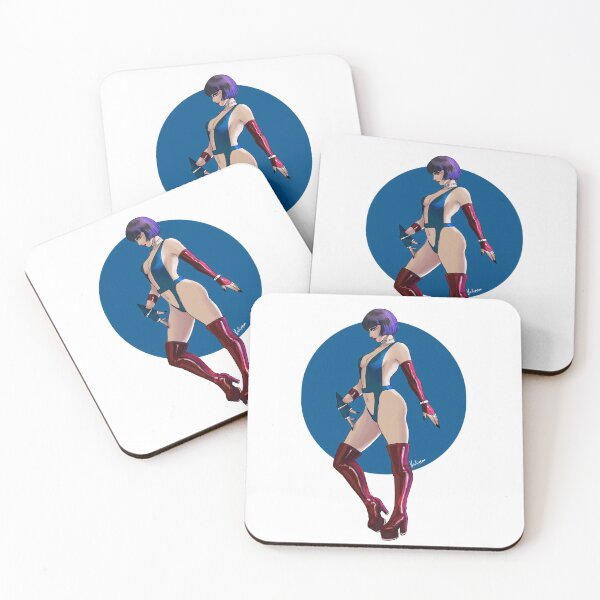 Item preview, Pinup in latex - blue version designed and sold by hoshimem.