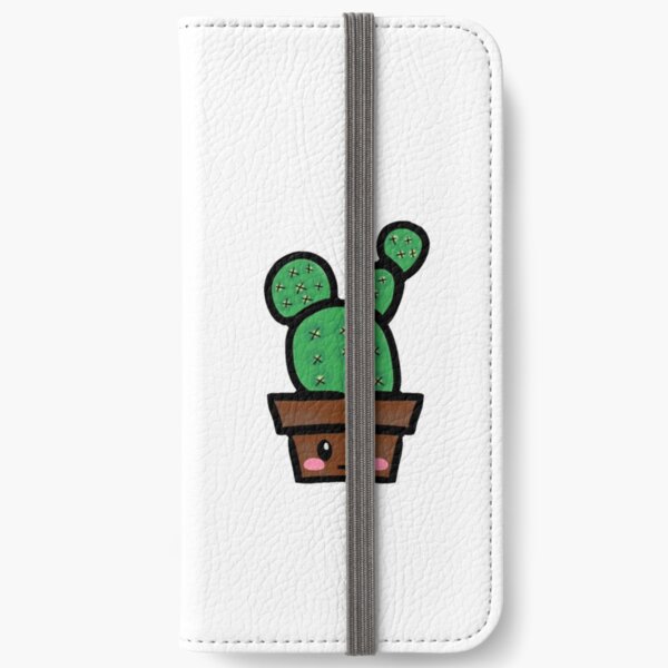 cute cactus iPhone Wallet