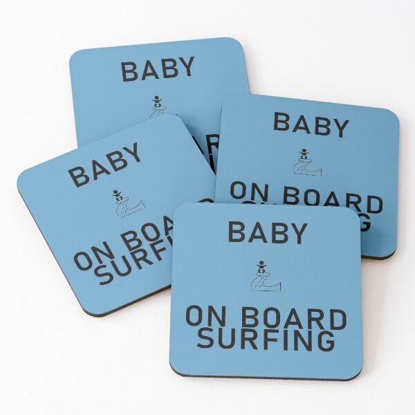 Item preview, Baby on Board (Surfing) designed and sold by Shujii.