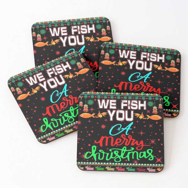 Item preview, We fish you A Merry Christmas designed and sold by FishingloversYT.