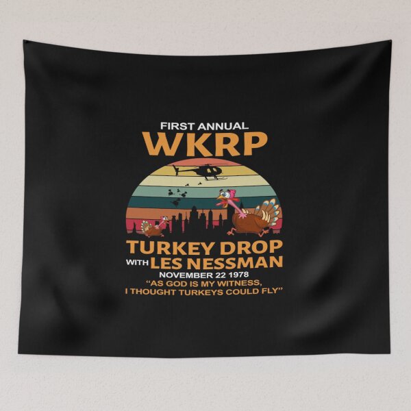 Item preview, Wkrp Turkey Drop wkrp turkey drop vintage designed and sold by morphimus.