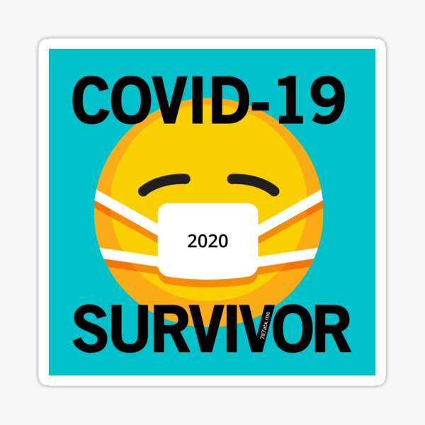 COVID-19 SURVIVOR 2020 Sticker