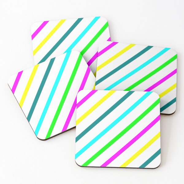 Item preview, Colorful and calm diagonal stripes designed and sold by Momentumist.