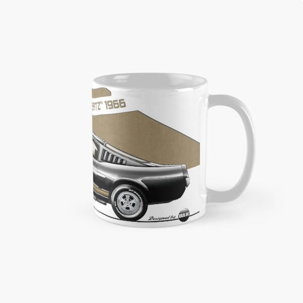 Aperçu de l'œuvre Ford Shelby Mustang GT350 Hertz Noir / Or Le Mans Stripes créée et vendue par Azaziel.