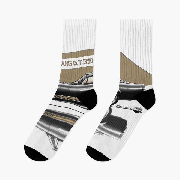 Item preview, Ford Shelby Mustang GT350 Hertz Black / Gold Le Mans Stripes designed and sold by Azaziel.