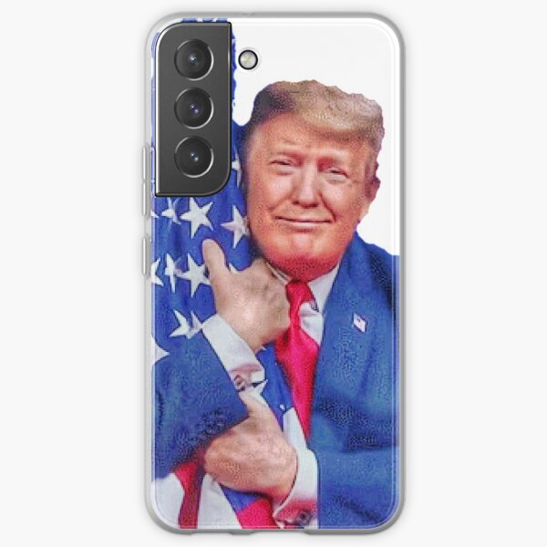 Trump Hugs The Flag Samsung Galaxy Soft Case
