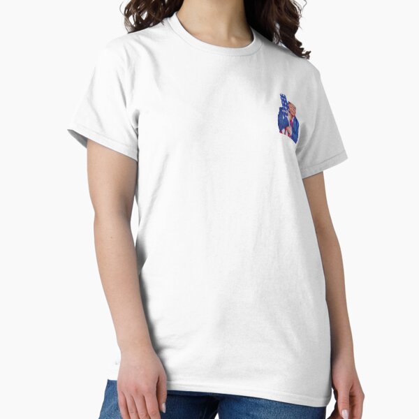 Item preview, Trump Hugs The Flag designed and sold by RepublicanMerch.
