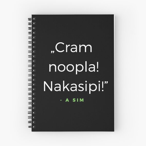 Item preview, Cram noopla! Nakasipi! - a Sim Quote designed and sold by ubaDesigns.