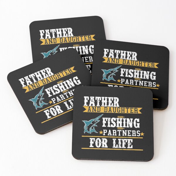 Item preview, Father and Daughter Fishing Partners For Life quotes Gifts designed and sold by Shirtcutestore  ⭐⭐⭐⭐⭐.