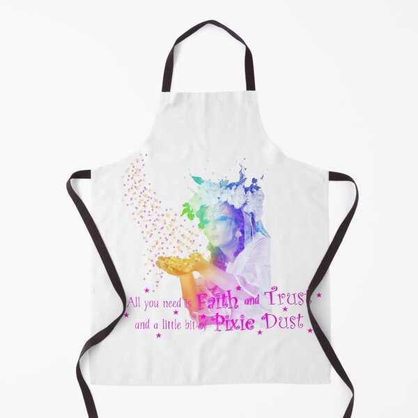 Item preview, All You Need Is Faith And Trust And Pixie Dust Fairy Quote Print designed and sold by Mary Riley.