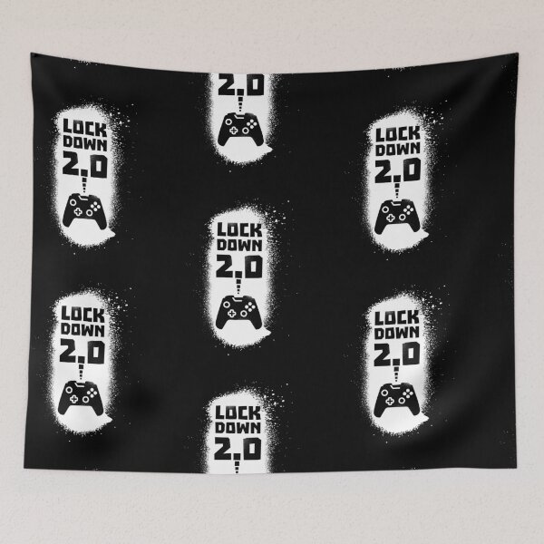 Item preview, lockdown 2.0 quarantine-gaming designed and sold by hummyteez.