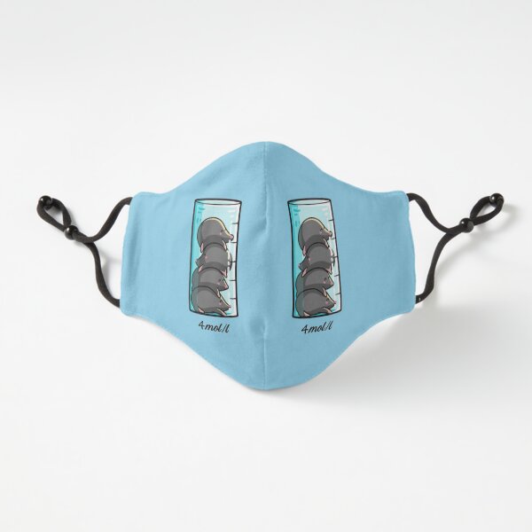 4 Moles Per Litre Chemistry Science Joke Fitted 3-Layer