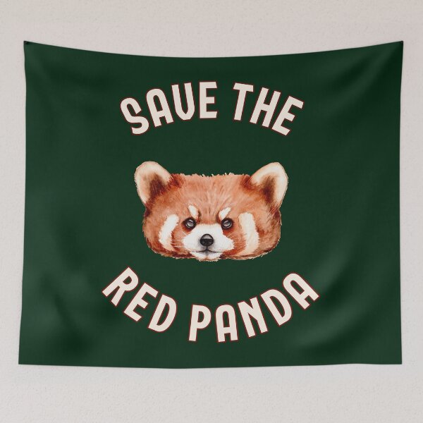 Item preview, Save the Red Panda designed and sold by adortopia.