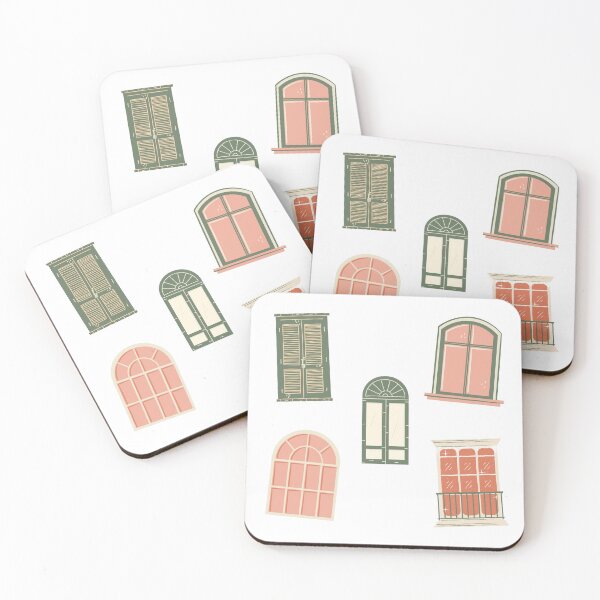 Item preview, Cute Arched Juliet Window Drawings Architecture Gift Idea designed and sold by A. P..