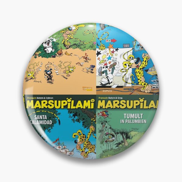 Item preview, Marsupilami comic  book covers designed and sold by Hubashop.