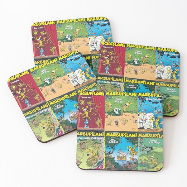Item preview, Marsupilami comic  book covers designed and sold by Hubashop.