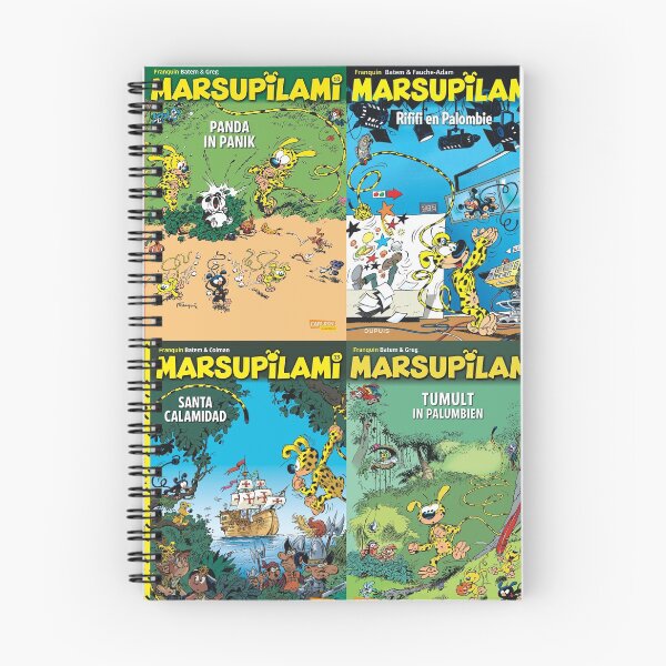 Item preview, Marsupilami comic  book covers designed and sold by Hubashop.