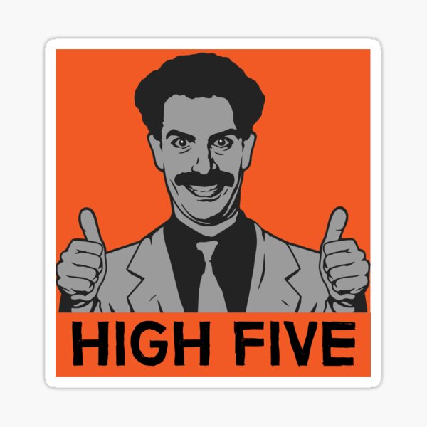 Borat Stickers Redbubble