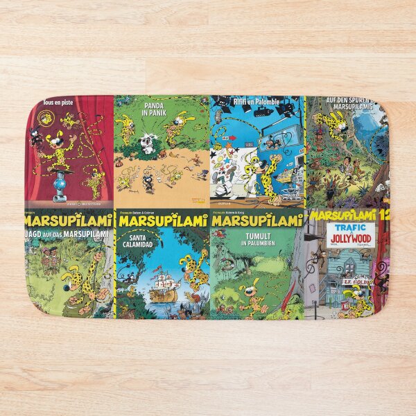 Item preview, Marsupilami comic  book covers designed and sold by Hubashop.