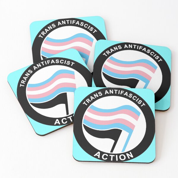 Item preview, Trans Antifa Logo designed and sold by Probing.