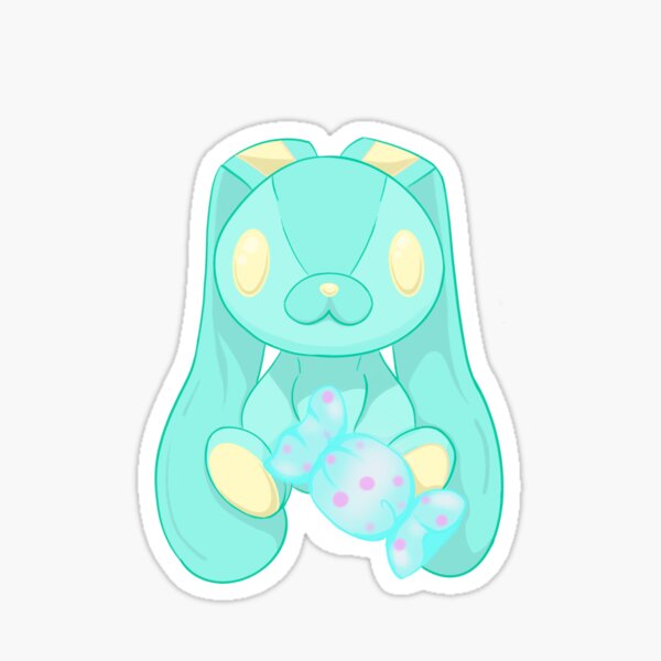 Chax Gp All Purposes Rabbit Moon Bunny Starry Night Dream Gloomy Bear Sticker By Moriyama Redbubble