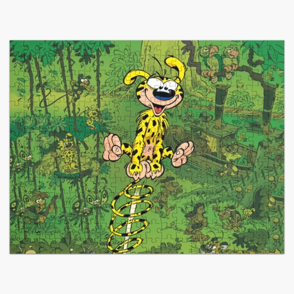 Artikel-Vorschau von Marsupilami Frühling Original, designt und verkauft von Hubashop.