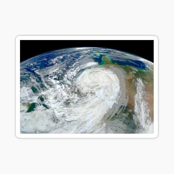 Item preview, Satellite view of Hurricane Sandy along the East Coast of the United States. designed and sold by StocktrekImages.