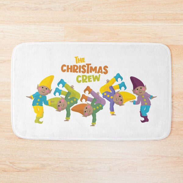 Item preview, The Christmas Crew - Break Dancing Elves II designed and sold by VicEllisArt.