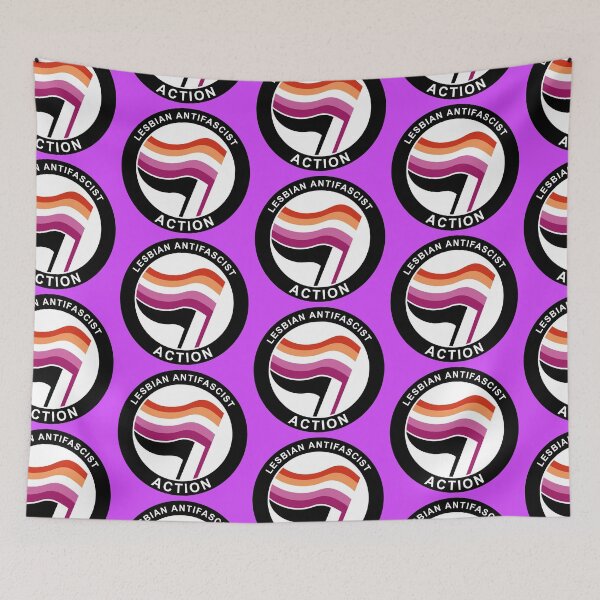 Item preview, Lesbian Antifa Logo designed and sold by Probing.