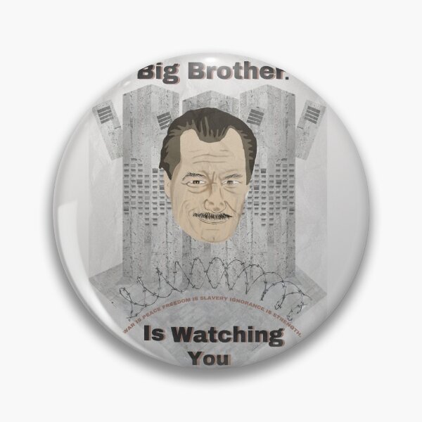 Item preview, Big Brother Poster 1984  designed and sold by textilestalk.