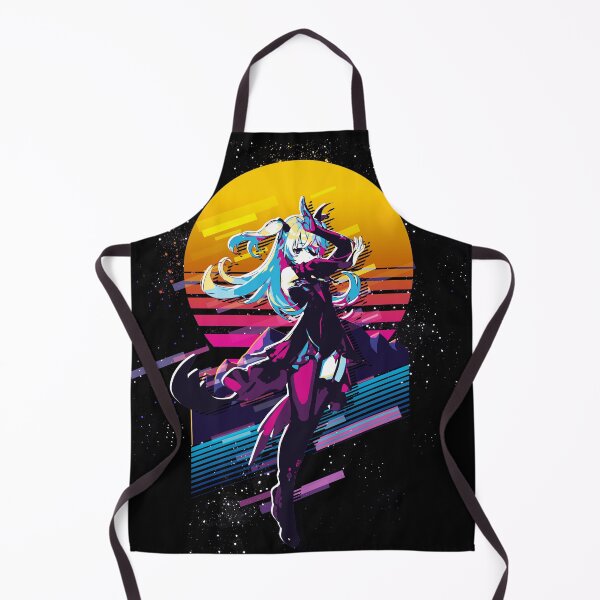 Item preview, Fischl - Genshin Impact 80s retro designed and sold by MyRetroArt.