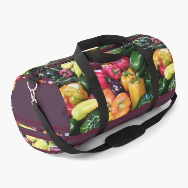 Item preview, Shiny Peppers, Colorful Nature, Color Blocking Design by Courtney Hatcher designed and sold by cghatcherart.