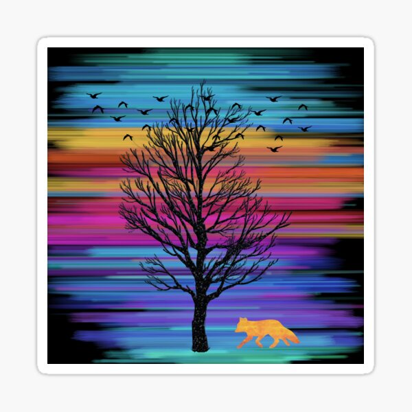 Colorful Fox Gifts and Merchandise for Sale Redbubble