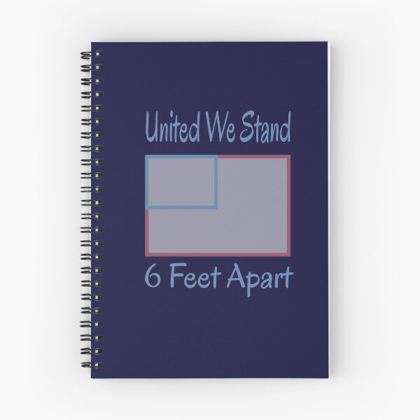 Item preview, United We Stand 6 Feet Apart USA Flag designed and sold by mwagie.