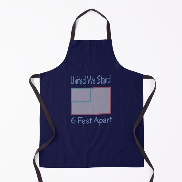 Item preview, United We Stand 6 Feet Apart USA Flag designed and sold by mwagie.