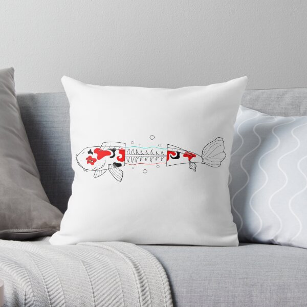 Skelet-Koï Coussin