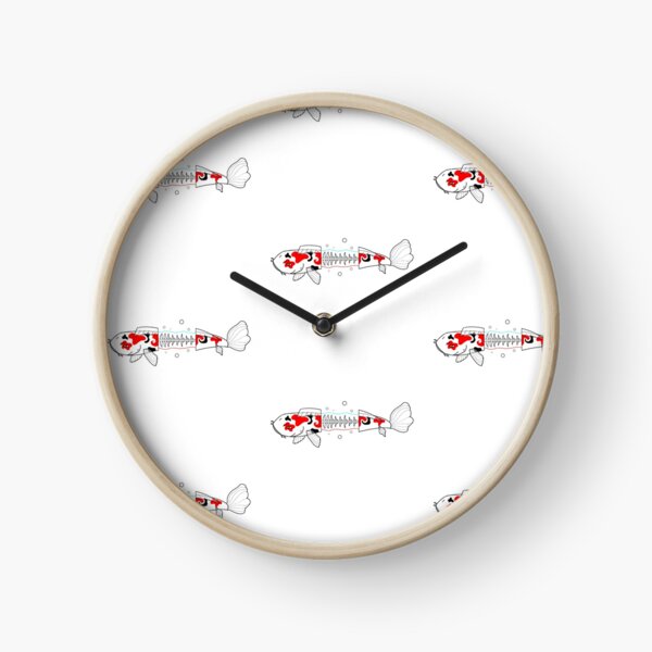 Skelet-Koï Horloge