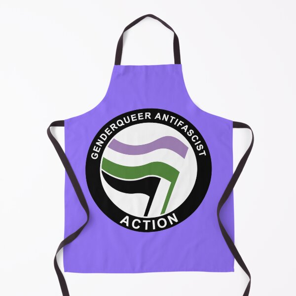 Item preview, Genderqueer Antifa Logo designed and sold by Probing.