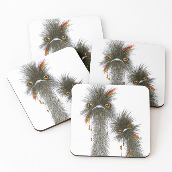 Item preview, TWINS - emu bros from Jamaica designed and sold by RHFstudio.