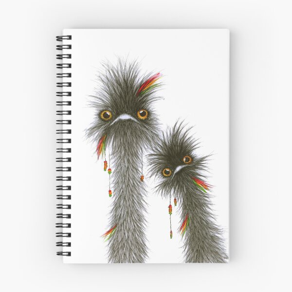 Item preview, TWINS - emu bros from Jamaica designed and sold by RHFstudio.